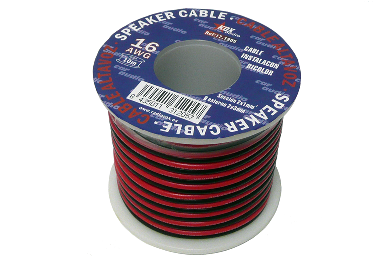 Imagen del producto CABLE INSTALACION BASICO 2x1mm2-BICOLOR