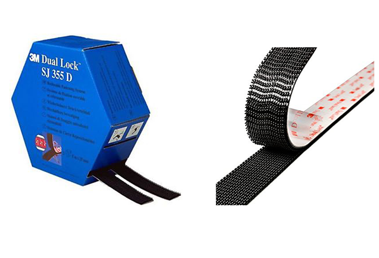 Imagen del producto 1PACK 2ROLLOS DUAL LOCK, 5m longitud x 25mm ancho