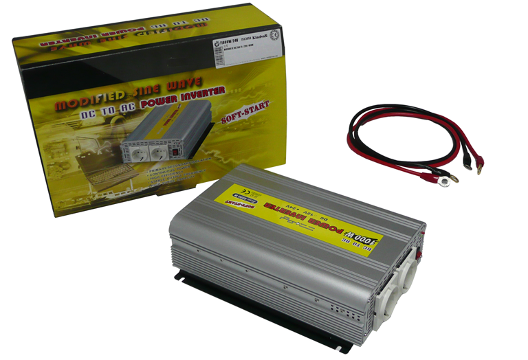 Imagen del producto INVERSOR DE VOLTAJE 24->220V -1000W