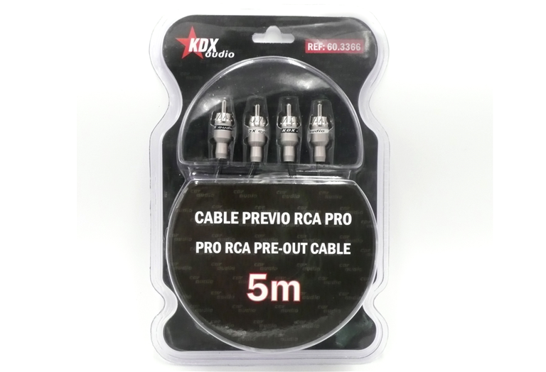 Imagen del producto CABLE PREVIO RCA-PRO 5m