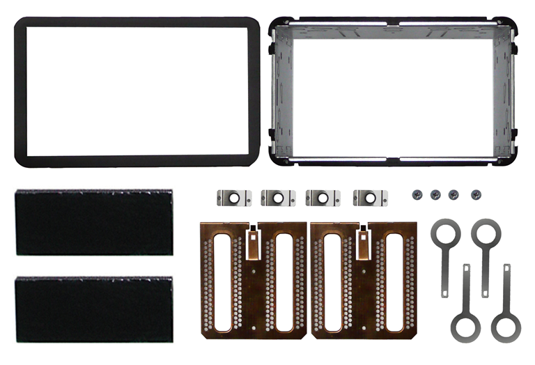 Imagen del producto MARCO ADAPTADOR AUTORADIO CON BASTIDOR 2DIN