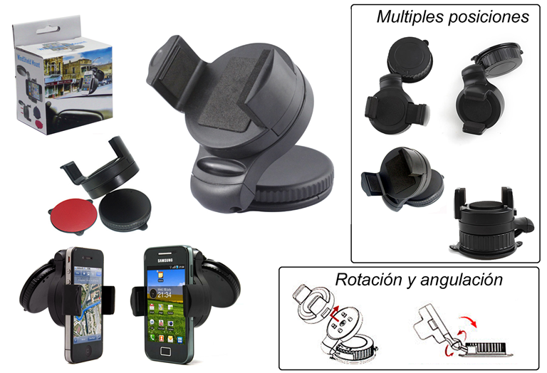 Imagen del producto SOPORTE SMARTPHONE UNIVERSAL. Pié-Versión Eco