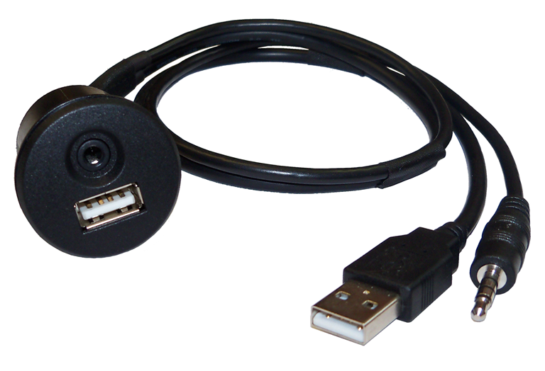 Imagen del producto CABLE PROLONGADOR 2m CONEXION USB+JACK 4Pin