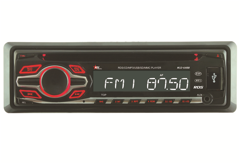 Imagen del producto AUTORADIO AM/FM RDS, LECTOR CD/MP3/USB/SD/AUX IN