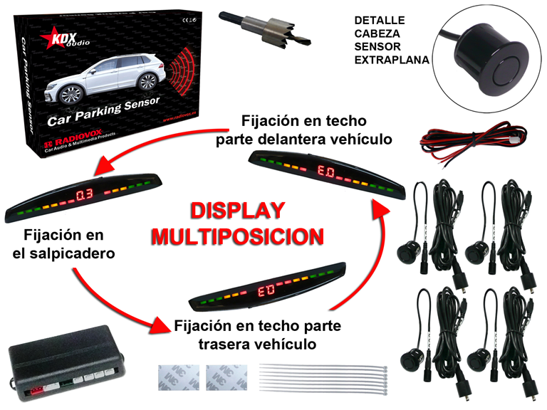 Imagen del producto 4 SENSOR POSTERIOR PARKING DISPLAY MULTIPOSICION