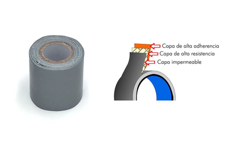 Imagen del producto ROLLO CINTA ADHESIVA MUY RESISTENTE "SUPER TAPE"