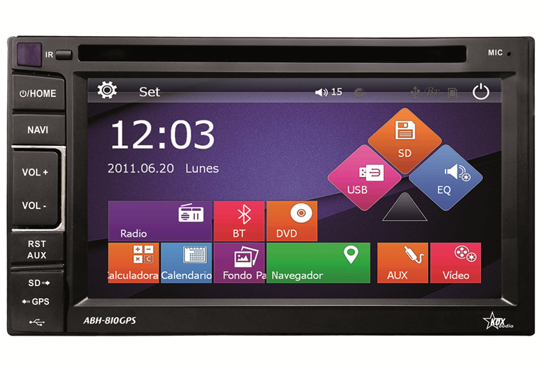 Imagen del producto EQUIPO MULTIMEDIA 2DIN PANTALLA TACTIL 6.5"