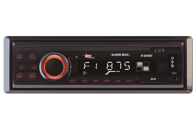 Imagen del producto AUTORADIO 1DIN: RADIO FM MP3/WMA 4x40W - BLUETOOTH A2DP