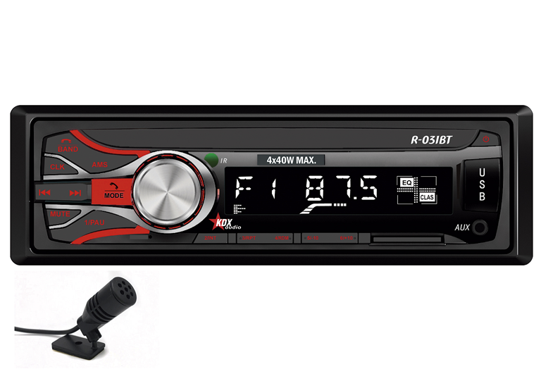 Imagen del producto AUTORADIO FM MP3/WMA 4x40W - BLUETOOTH A2DP