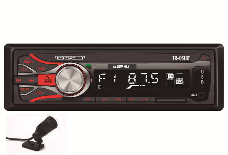 Imagen del producto AUTORADIO FM MP3/WMA 4x40W - BLUETOOTH A2DP