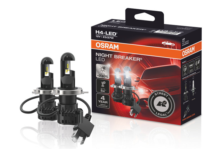 Imagen del producto KIT DE CONVERSION LUCES HALOGENAS A LED H4 OSRAM