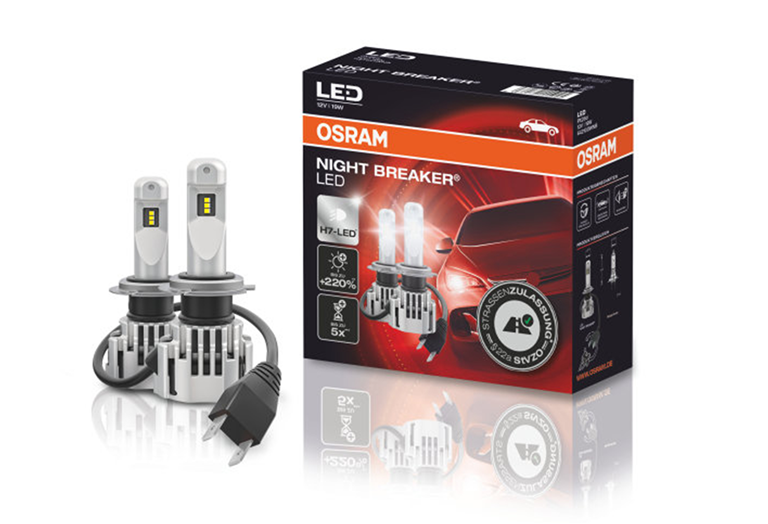 Imagen del producto KIT DE CONVERSION LUCES HALOGENAS A LED H7 OSRAM