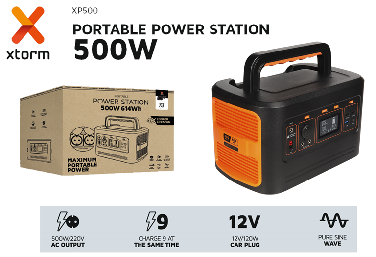 Imagen del producto ESTACIÓN DE CARGA PORTÁTIL 500W