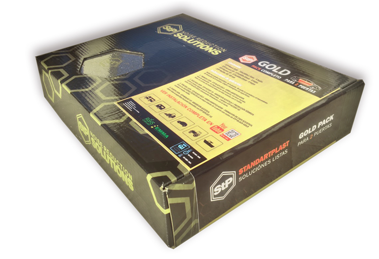 Imagen del producto STP GOLD PACK PARA INSONORIZACION 2 PUERTAS